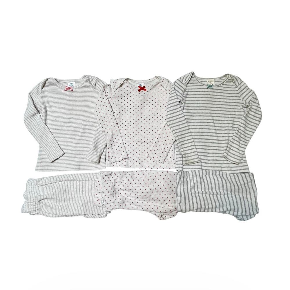 Baby Boden Two Piece Pointelle PJ Bundle Size 2/3
